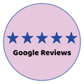 5 star Google reviews badge