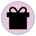 All-in-one party supplies box solution badge