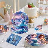 Frozen Plates, Napkins, Cups & straws