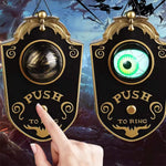 Animatronic Halloween doorbell decoration prop with sound and motion