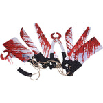 Bloody tool Halloween hanging banner decoration, group display