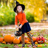 Halloween trick-or-treat candy bucket, girl trick-or-treating