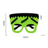 Frankenstein novelty glasses Halloween costume accessory, size measurements