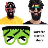 Easy Costume Set - 3 x Novelty Glasses