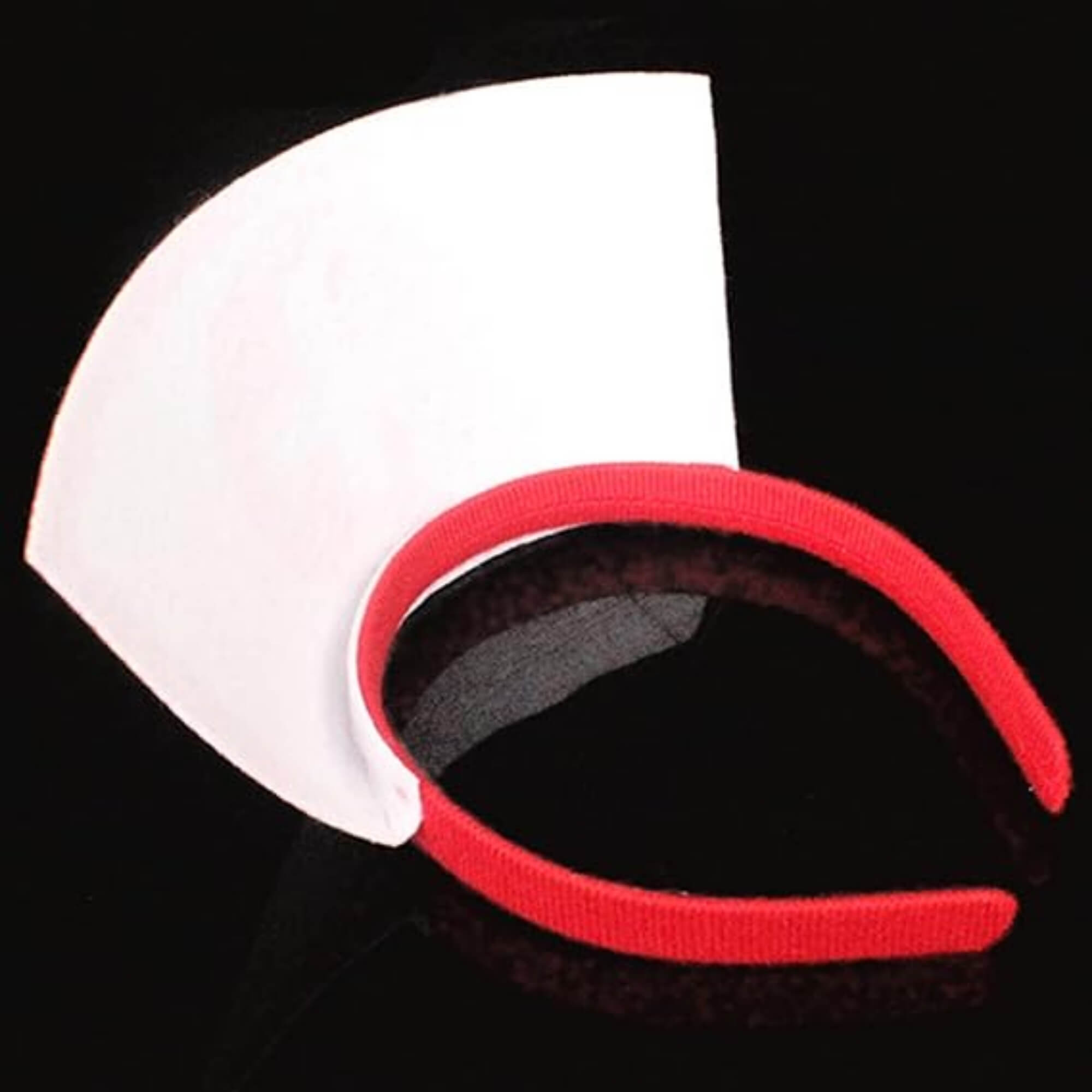 Halloween nurse costume hat, back view