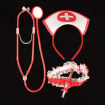 Halloween nurse costume outfit, outfit items
