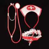 Halloween nurse costume outfit, outfit items