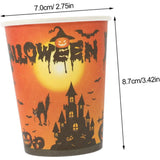 Halloween party cups, size guide