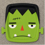Frankenstein design Halloween party plate
