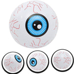 Large LED light-up eyeball Halloween decoration, multiple angles