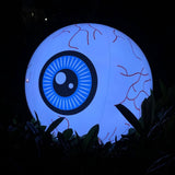 Large LED light-up eyeball Halloween decoration
