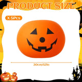 LED pumpkin string lights Halloween decoration, size guide