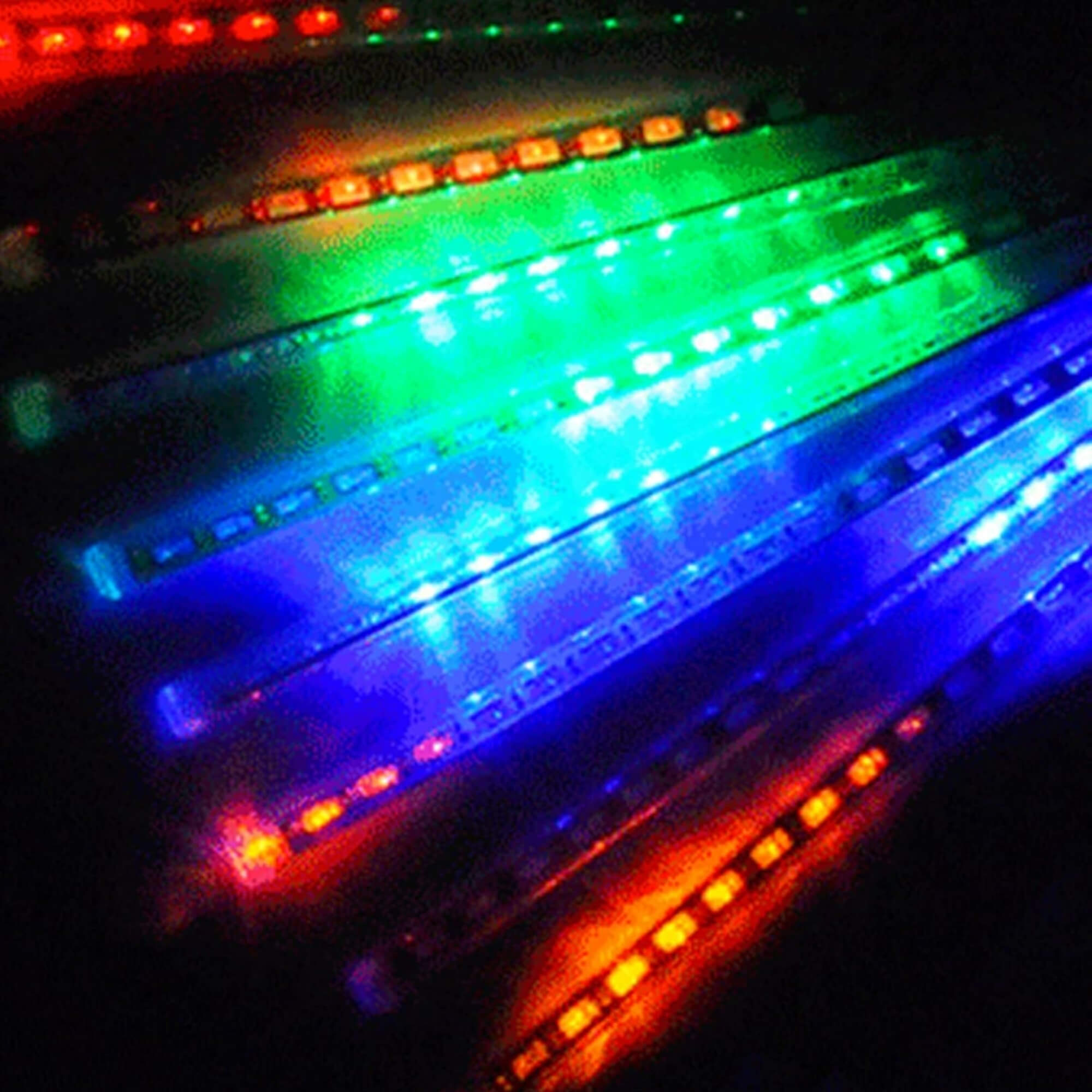 Meteor shower falling rain LED lights Halloween decoration, colour range