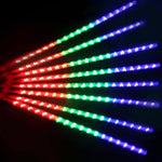 Meteor shower falling rain LED lights Halloween decoration, colour range