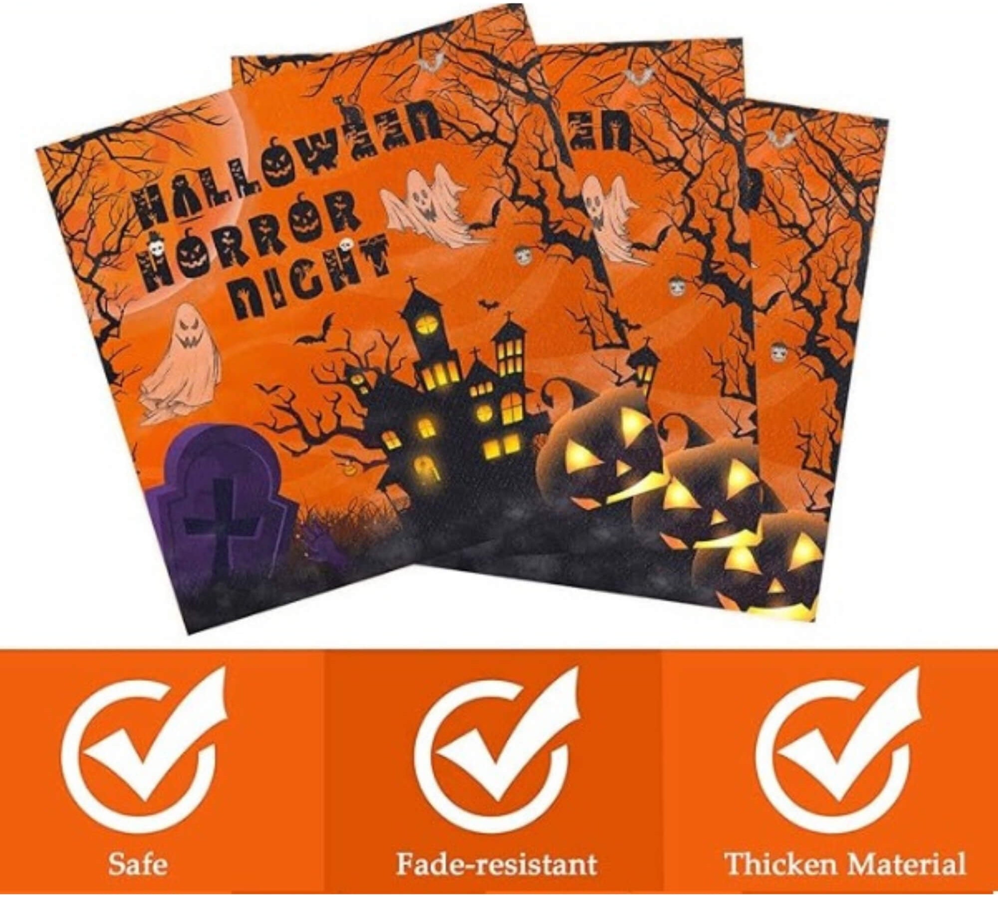 Halloween party napkins