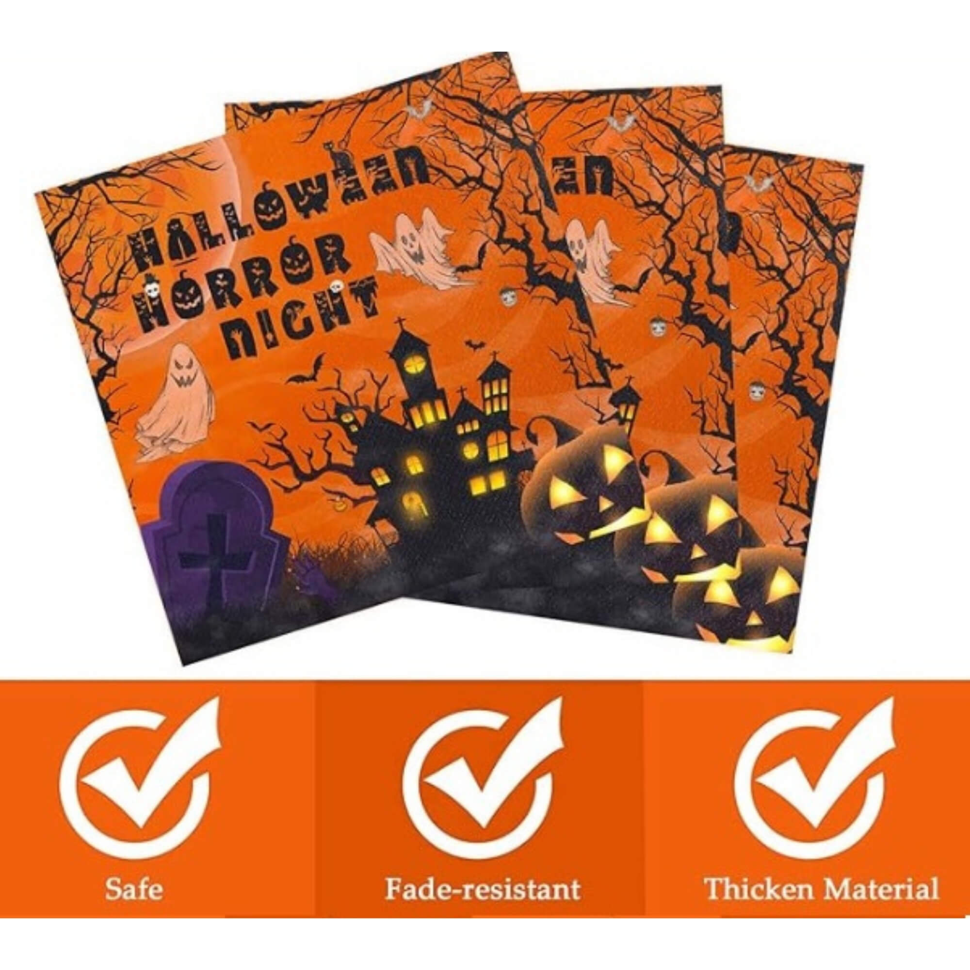 Halloween party napkins