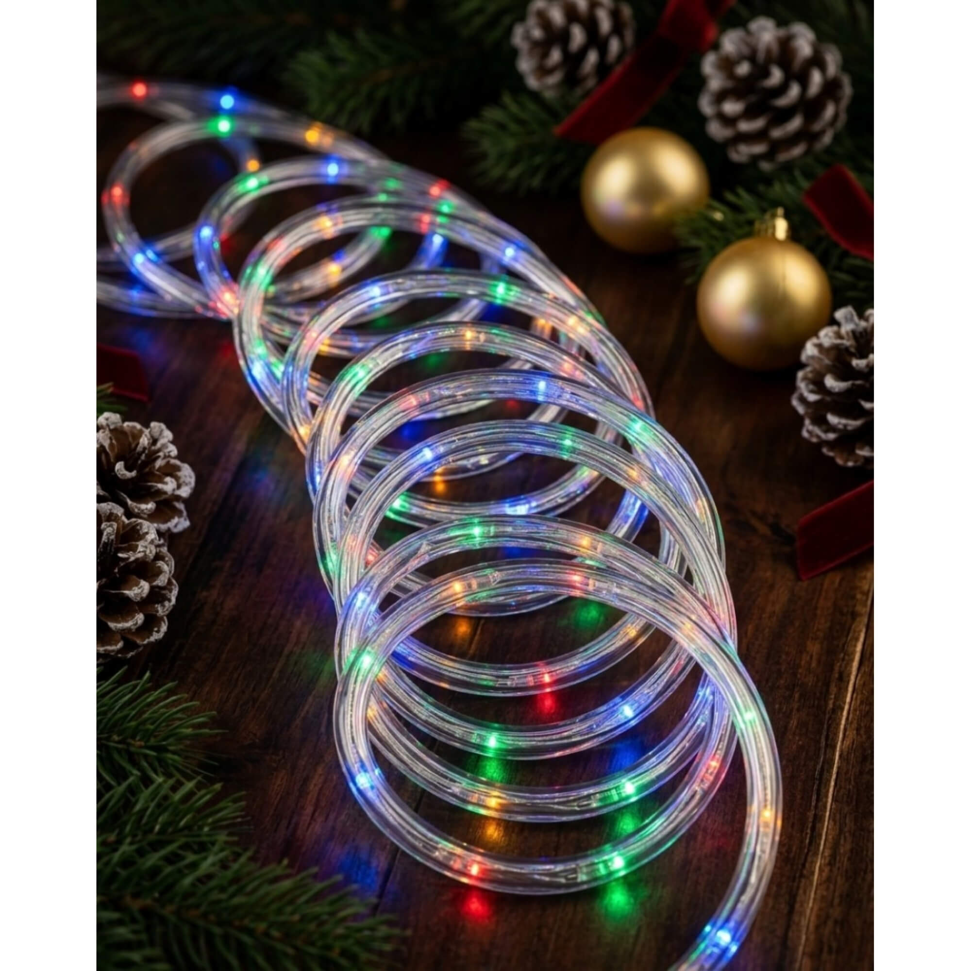 Outdoor Halloween fairy string lights