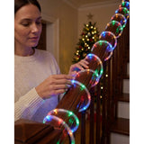Outdoor Halloween fairy string lights