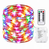 Outdoor Halloween fairy string lights