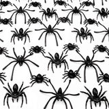 Plastic Halloween spider decoration