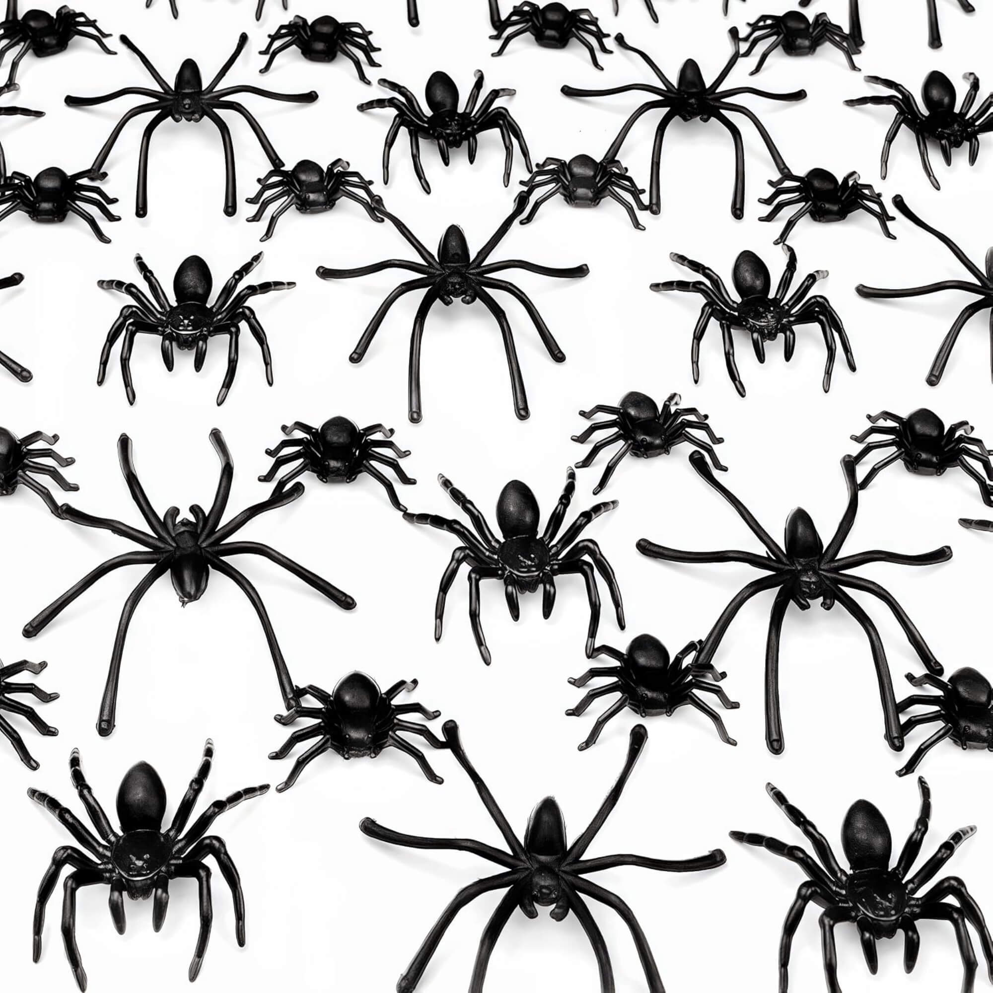 Plastic Halloween spider decoration