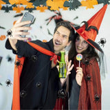 Plastic Halloween spider decoration, lifestyle photo