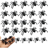 Plastic Halloween spider decoration