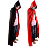 Red and black Halloween cloak costume