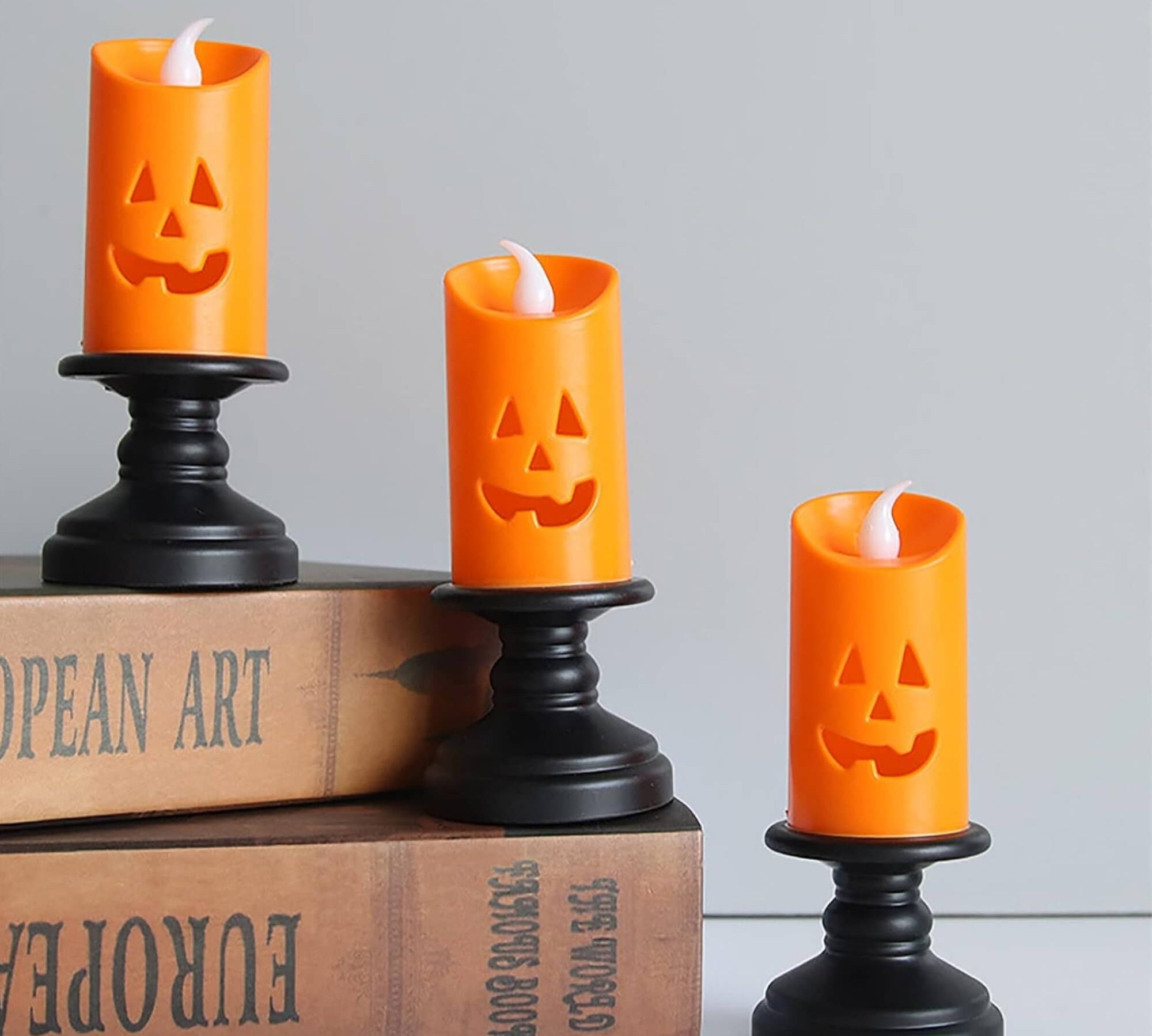 Small LED tealight candle Halloween decoration