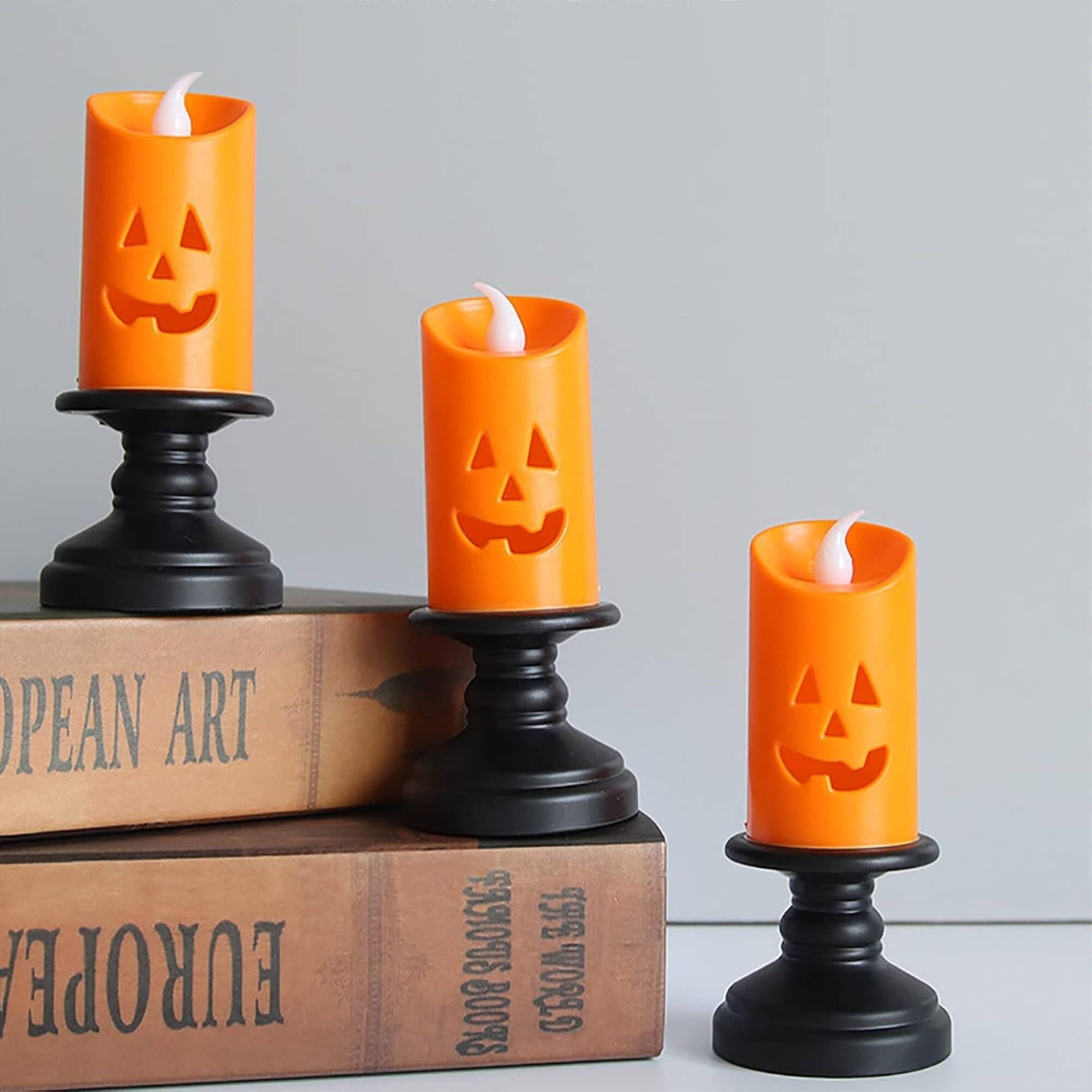 Small LED tealight candle Halloween decoration