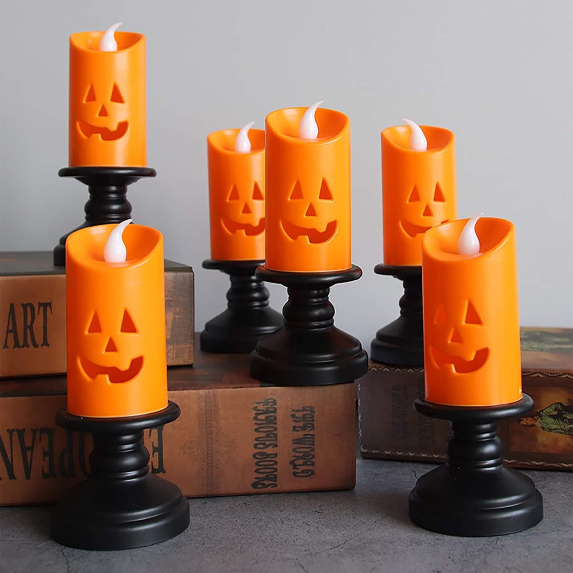 Small LED tealight candle Halloween decoration