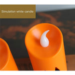 Small LED tealight candle Halloween decoration