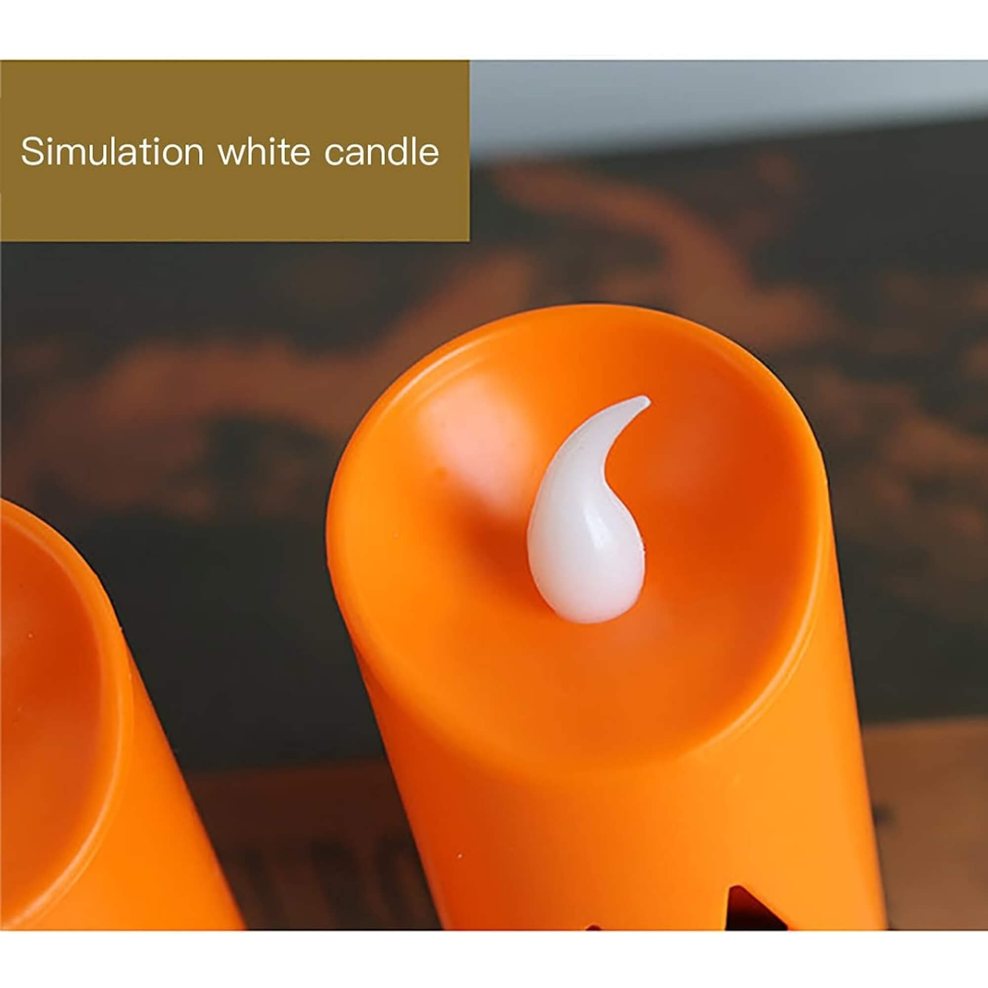 Small LED tealight candle Halloween decoration