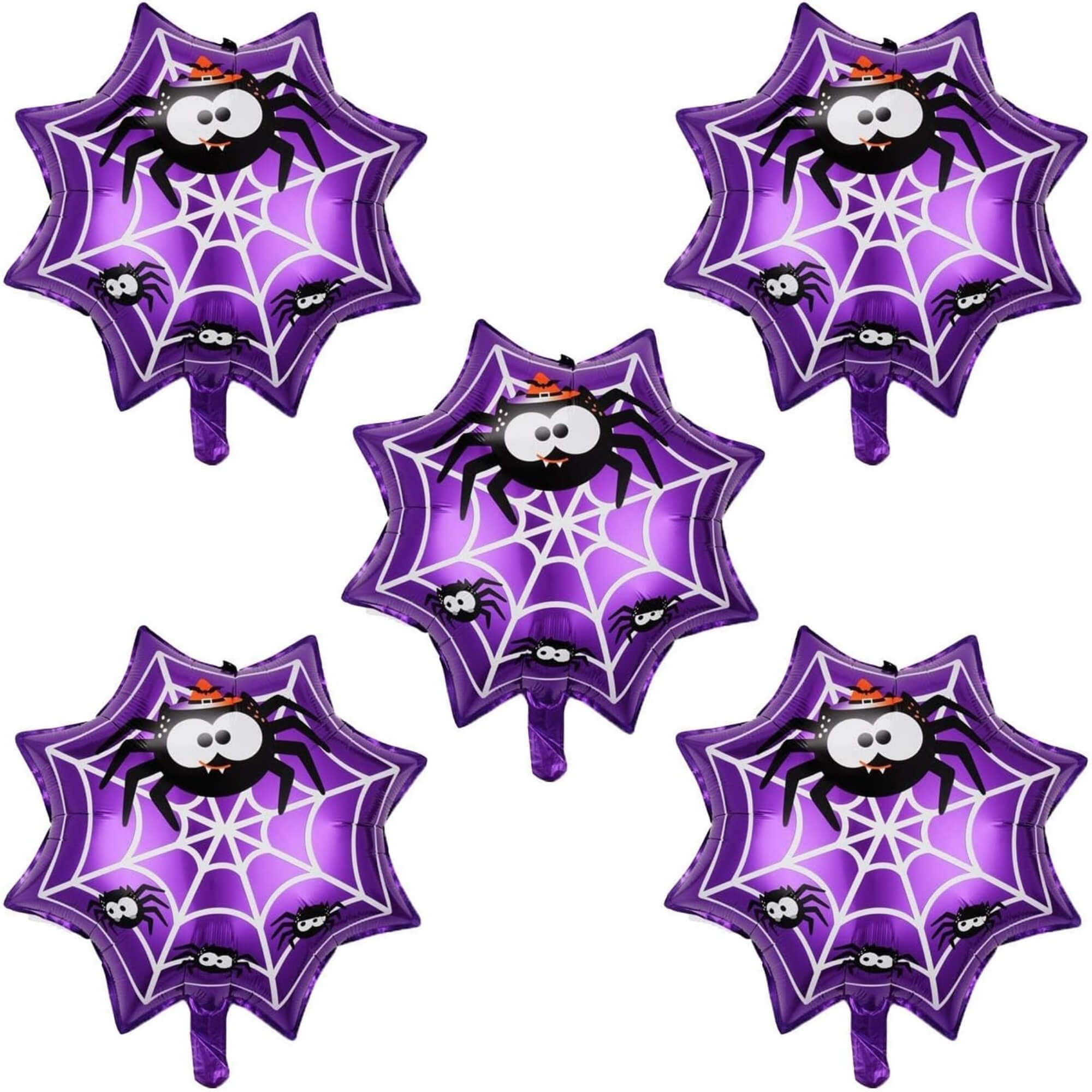 Spider design foil balloon Halloween decoration