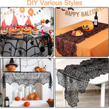 Spider Web Lace Table Runner