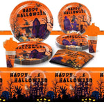 Halloween party tableware set, alternate photo