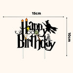 Harry Potter wizard-themed cake topper