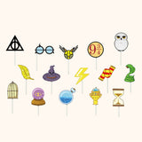 Harry Potter character cupcake toppers for fans