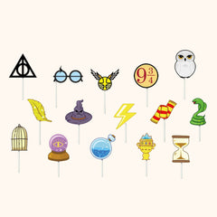 Harry Potter character cupcake toppers for fans