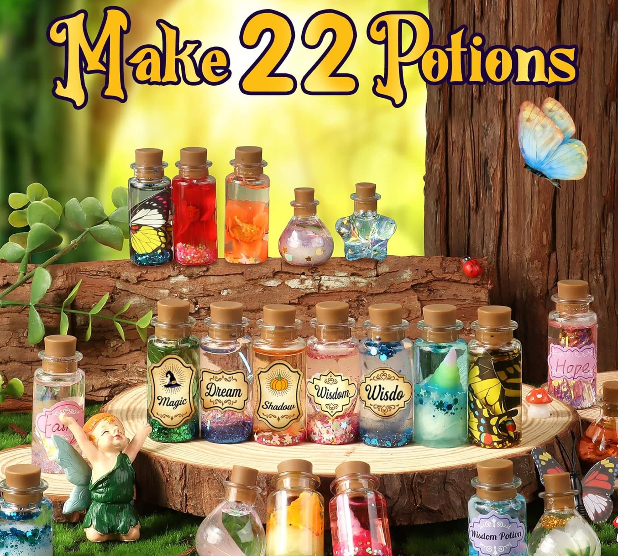Harry Potter themed potion set, 22 potions included