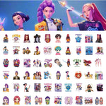 KPop Demon Hunters temporary tattoos, design list