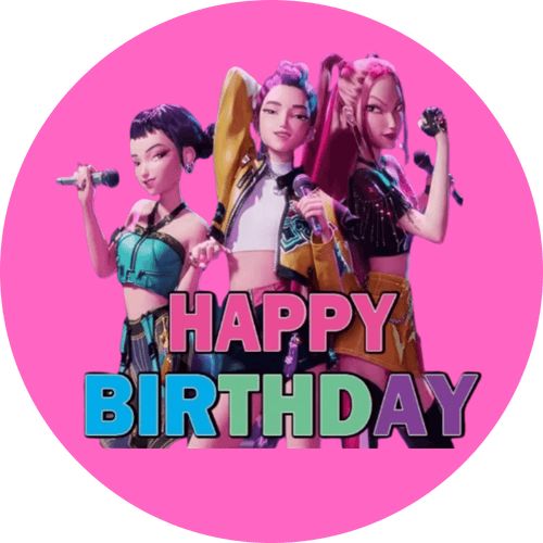 KPop Demon Hunters themed kids party collection