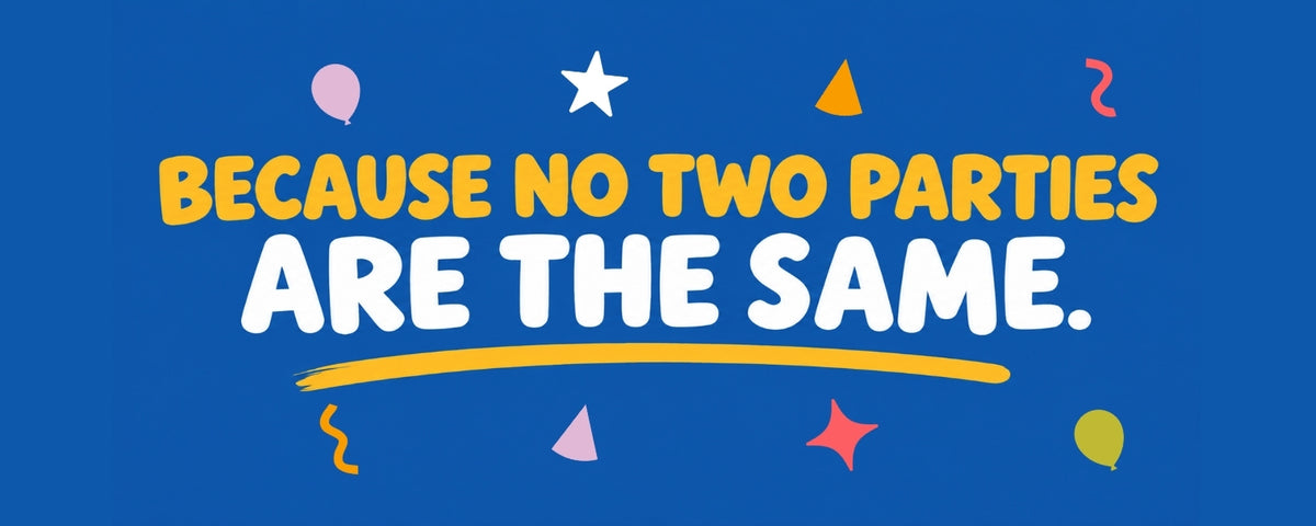 No two parties are the same, choose the party box that fits yours, alternate image